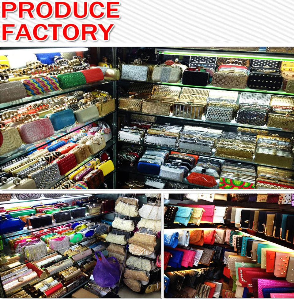 XIYUAN Popcorn Crystal Clutch Bags MINI Metal Box Minaudiere Purses Wedding Party Dinner Handbags Rhinestone Clutches Bags Gift