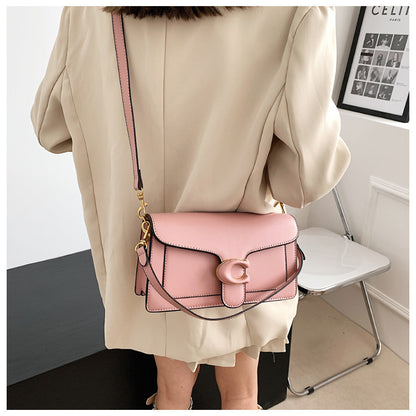 Luxury Fashion Women's Chain Handbag PU Leather Girls Shoulder Messenger Bag Brand lightweight Commuting Bag Tassel Square Bag