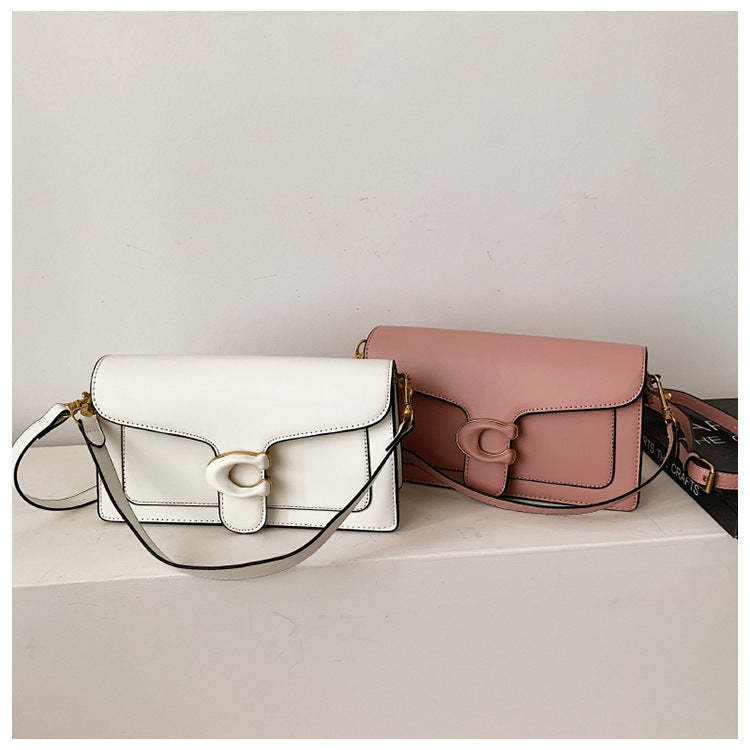 Luxury Fashion Women's Chain Handbag PU Leather Girls Shoulder Messenger Bag Brand lightweight Commuting Bag Tassel Square Bag