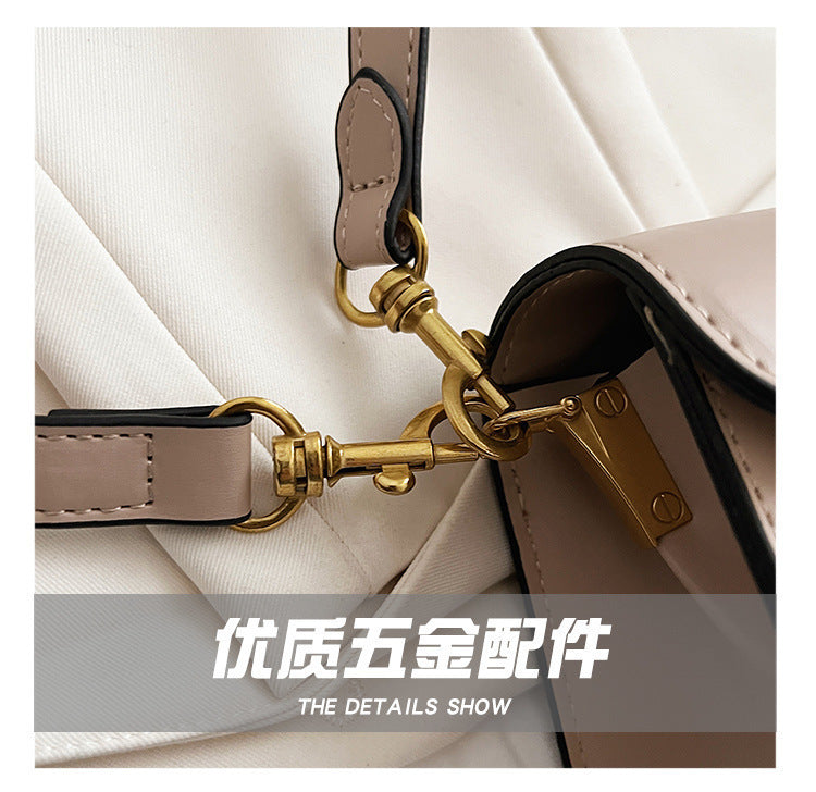 Luxury Fashion Women's Chain Handbag PU Leather Girls Shoulder Messenger Bag Brand lightweight Commuting Bag Tassel Square Bag
