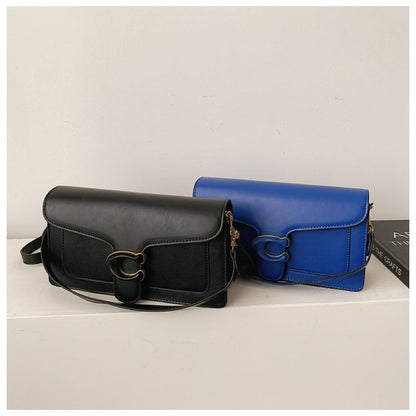 Luxury Fashion Women's Chain Handbag PU Leather Girls Shoulder Messenger Bag Brand lightweight Commuting Bag Tassel Square Bag