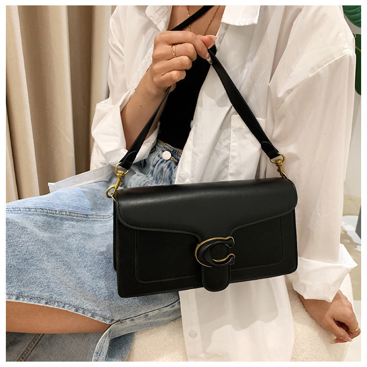 Luxury Fashion Women's Chain Handbag PU Leather Girls Shoulder Messenger Bag Brand lightweight Commuting Bag Tassel Square Bag