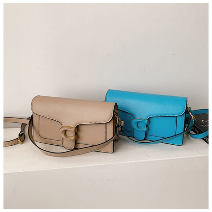 Luxury Fashion Women's Chain Handbag PU Leather Girls Shoulder Messenger Bag Brand lightweight Commuting Bag Tassel Square Bag