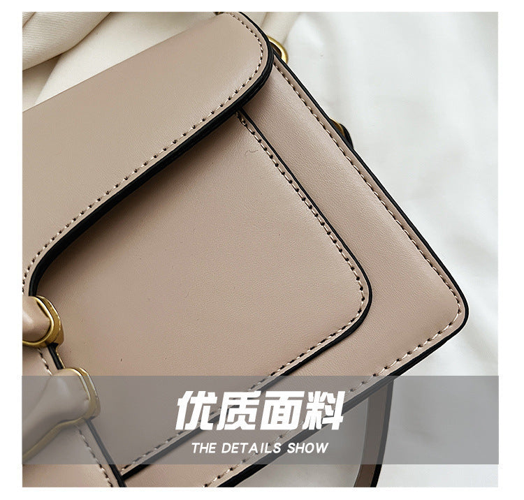 Luxury Fashion Women's Chain Handbag PU Leather Girls Shoulder Messenger Bag Brand lightweight Commuting Bag Tassel Square Bag