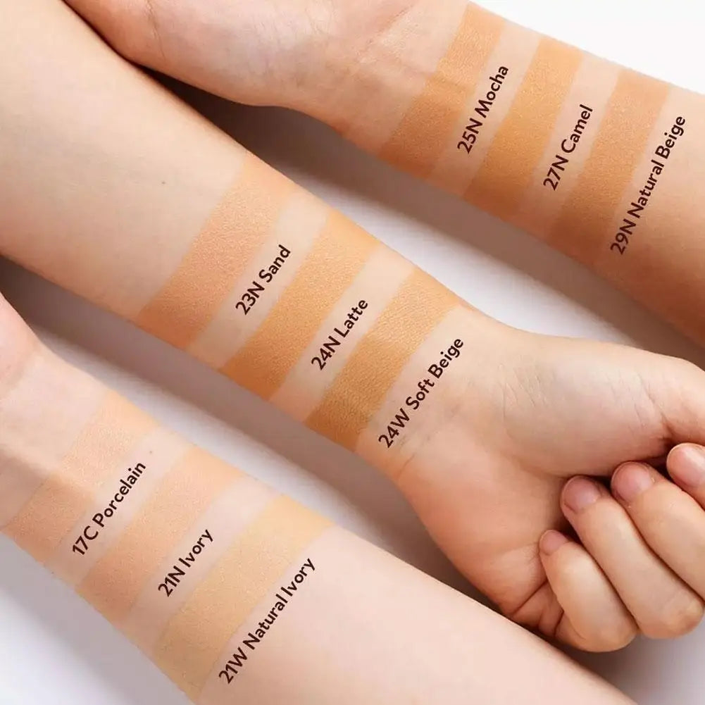 TIRTIR Air Cushion Foundation Cream Long-lasting Concealer Whitening Makeup Waterproof Cosmetics Brighten Face Makeup