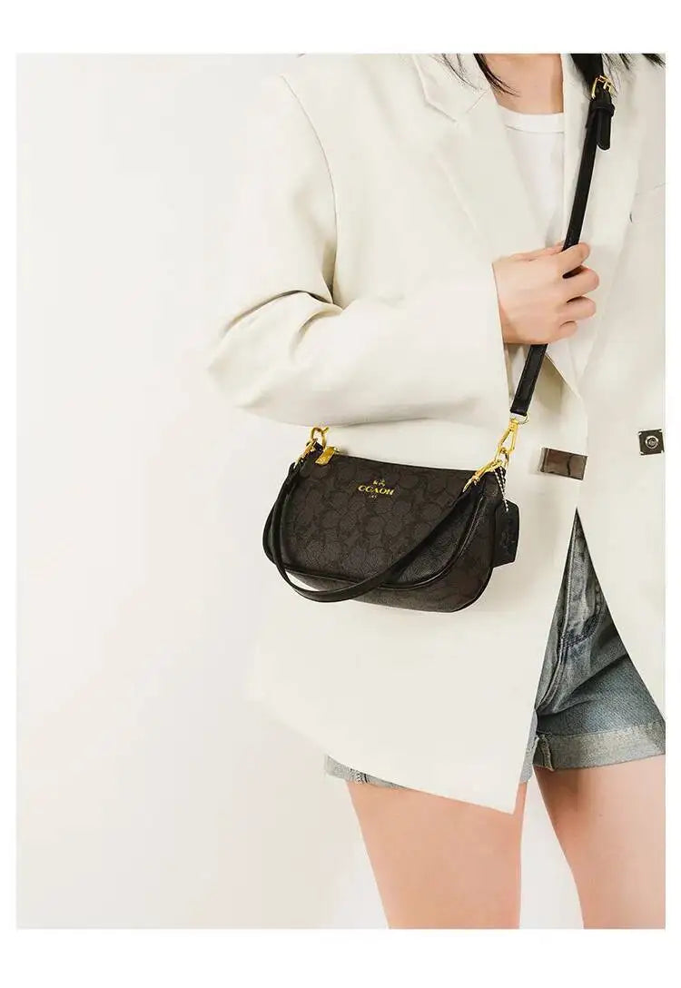 Elegant Women's Underarm Bag Hot Popular Ladies Shoulder Bag PU Leather Luxury Handbag Ladies Bag Designer Crossbody Bag