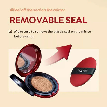 TIRTIR Air Cushion Foundation Cream Long-lasting Concealer Whitening Makeup Waterproof Cosmetics Brighten Face Makeup