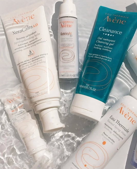 Avene Genuine Brand Facial Care 300ml Moisturizing Spray Deep Cleansing Makeup Remover Facial Cleanser Sunscreen Nourish Lipblam