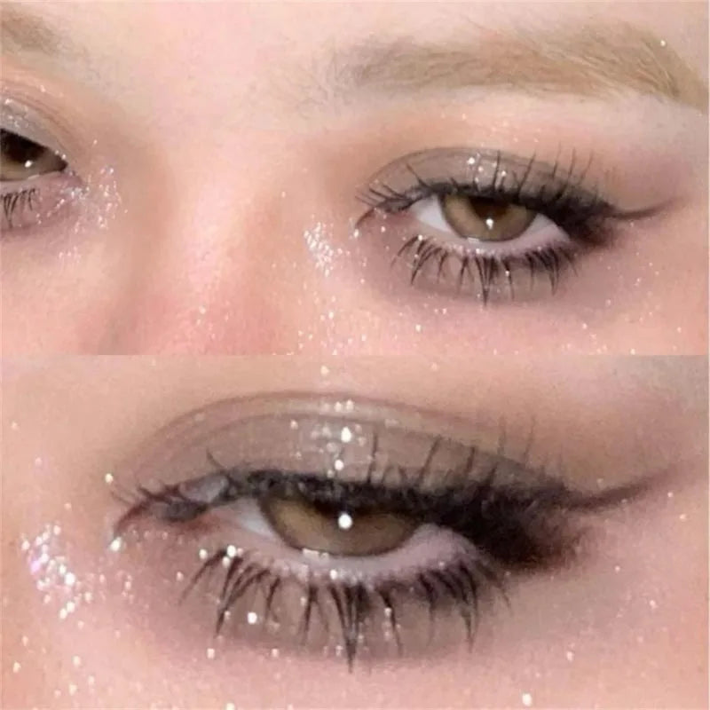 Diamond Monochrome Highlighter Eyeshadow Palette Chameleon Metallic Green Brighten Eye Shadow Fine Flash Eye Makeup Cosmetic