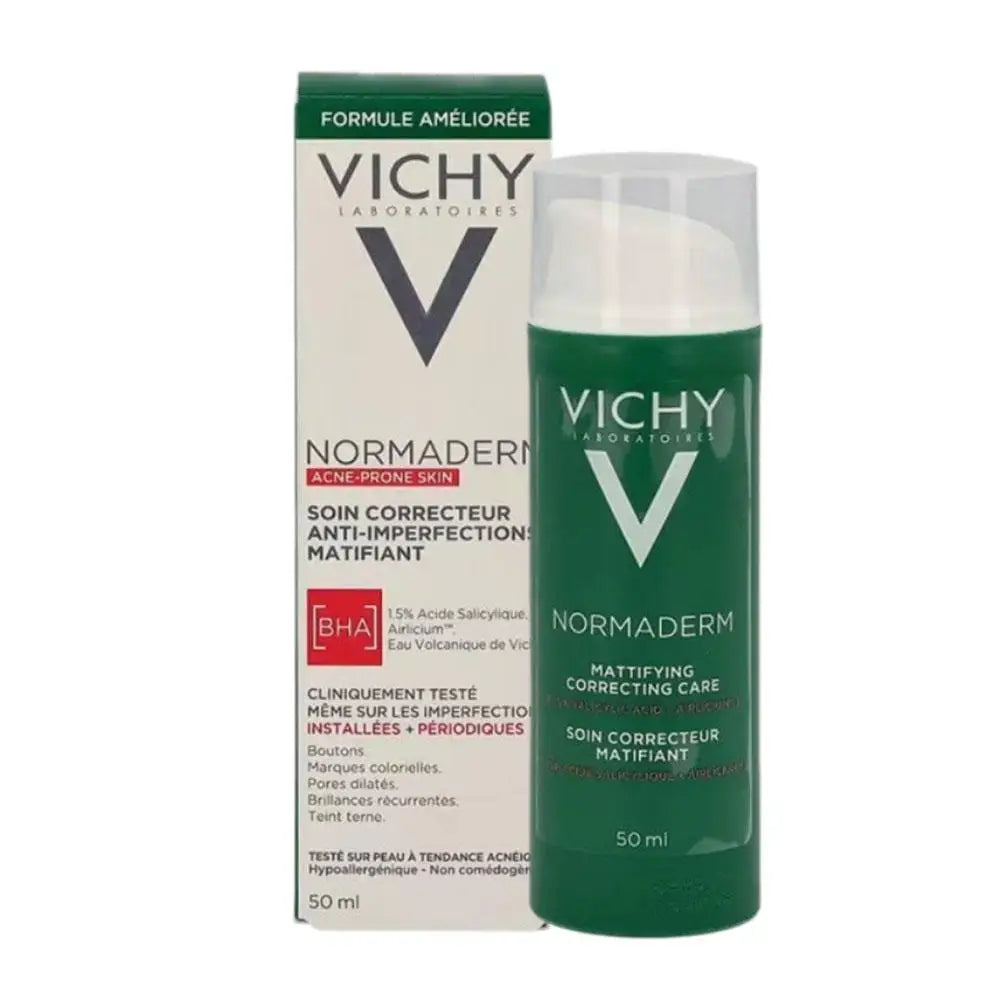 VICHY Flawless Acne Moisturizing Acne Cream Oil Control Facial Repair Soothing And Rejuvenation Skin Care Lotion Women Beauty