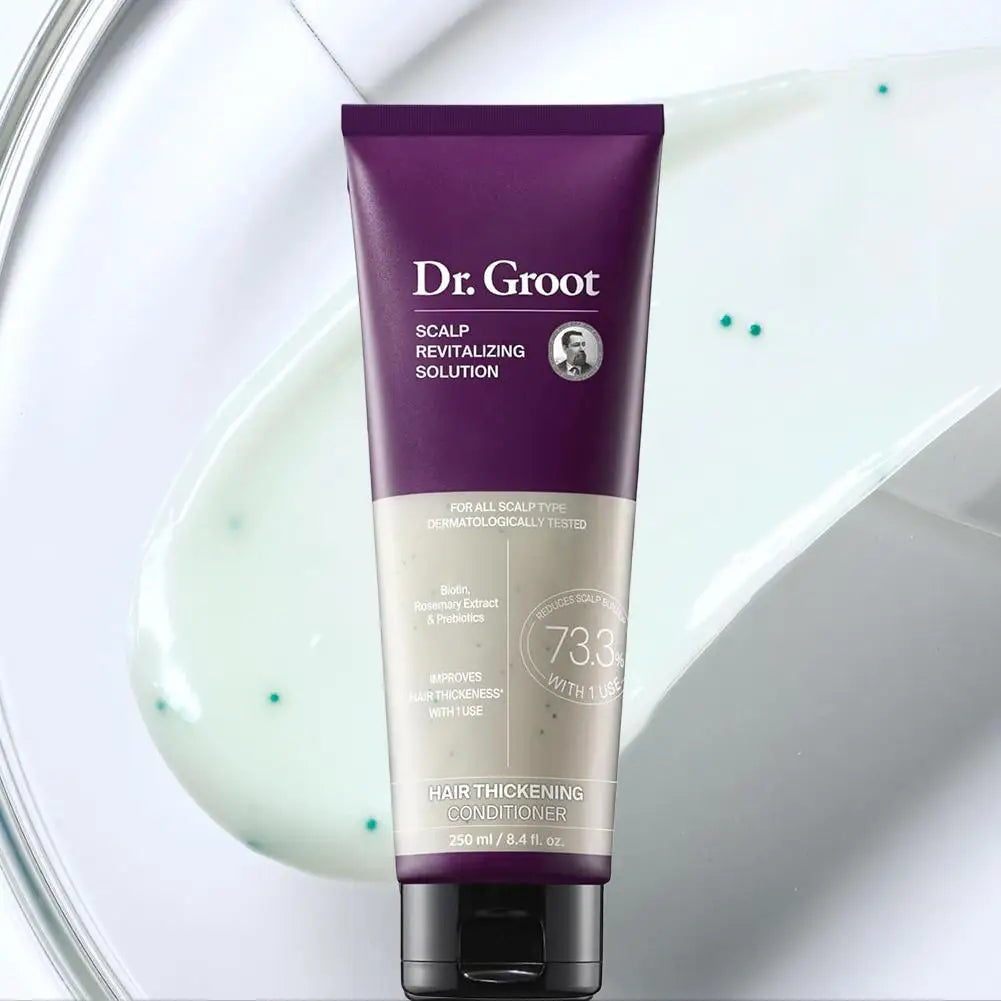 Dr. Groot 385ml Oil Control Fluffy Shampoo 250ml Smoothing Conditioner Moisturize Thickening Repair Damage Clean Scalp Hair Care