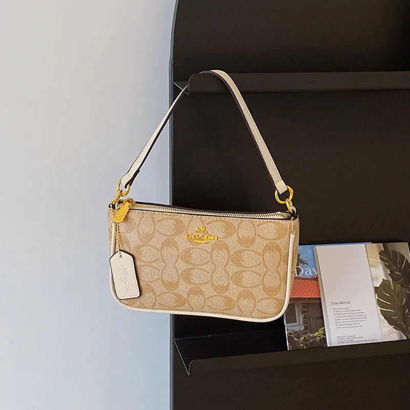 2025 Summer Hot Sale! Vintage Monogram Niche Bag | Single Shoulder & Crossbody | Stylish Handheld Tote