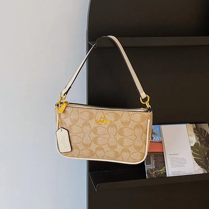 2025 Summer Hot Sale! Vintage Monogram Niche Bag | Single Shoulder & Crossbody | Stylish Handheld Tote