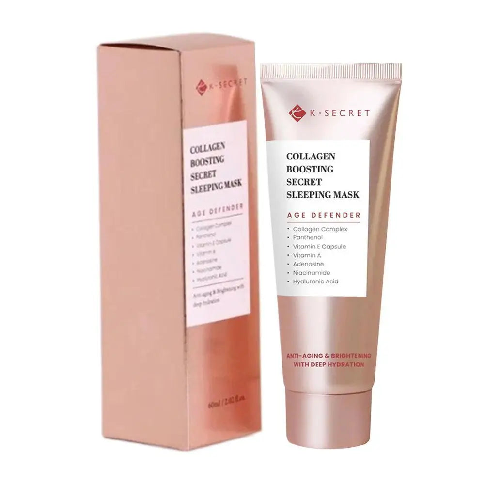 K-SECRET Face Mask Collagen Anti Wrinkle Moisturizer Cream Hydrating Anti-aging Anti Wrinkles Face Mask Cream Facial Skin Care