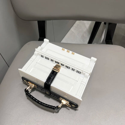 purses and handbags Luxury Designer crossbody shoulder bag For Women piano shape handmade bags Purse Messenger Bag banquet bag