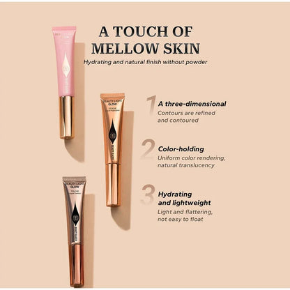 Liquid Blush Highlighter Pen Pearl Fine Shine Matte Naturally Brighten Multi-use Cheek Eye Tint Peach Blush Makeup korean blush