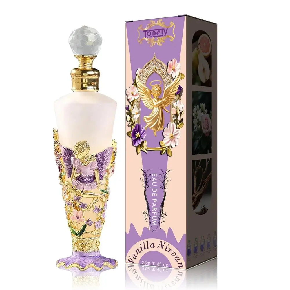 25ml Arabian Floral Goddess Perfume Fresh Vanilla Orchid Scent Eau De Toilette Long-lasting Charming Romantic Date Perfume Spray