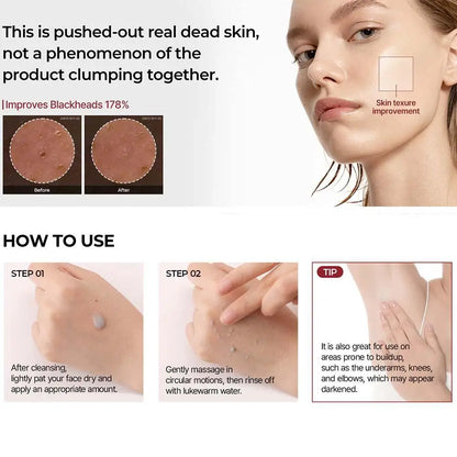 Korean Dr. Melaxin Peel Shot White And Black Rice Exfoliating Essence Brightening Skin Deep Moisturizing Cream Skin Care