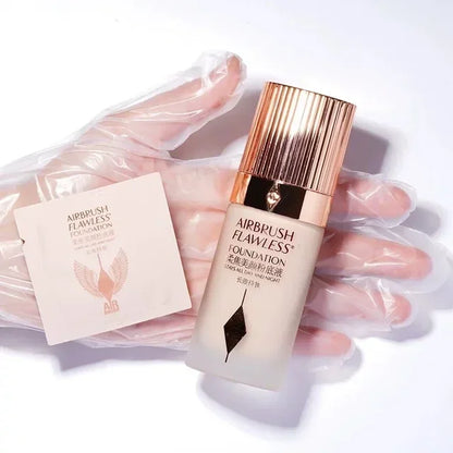 30ml C Soft Focus Beauty Red Carpet Liquid Foundation Long Lasting Concealer Blend Oil Skin Lasting Oil Control