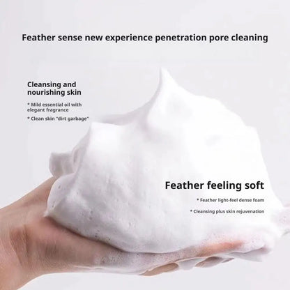 Korean Hexkin Efficient Cleansing Facial Cleanser Time Brightening Deep Get Rid Of Makeup Lavender Cornfower Extract Cleanser