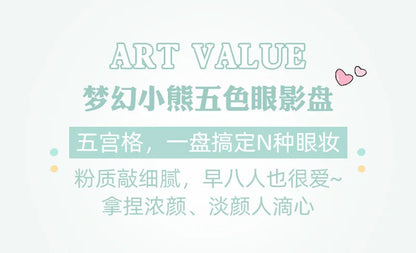 Eyeshadow Palette Blush Highlight Makeup Pearly Highgloss Shimmer Pink Brown Earth Color Fine Sequins Eye Shadow