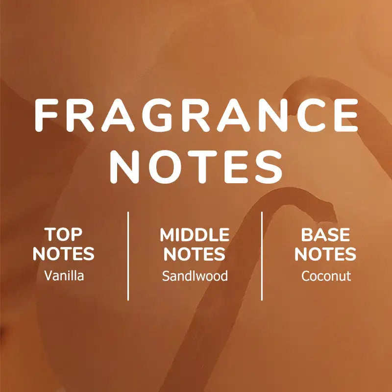 KOEC Vanilla & Coconut Fragrance Mist Perfume Refreshing Moisturizing Triple Notes Plant Fragrances Propylene Glycol