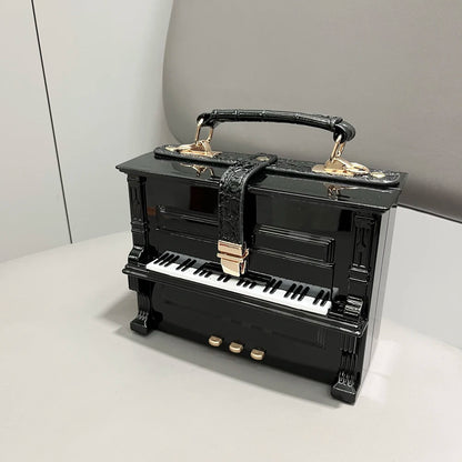 purses and handbags Luxury Designer crossbody shoulder bag For Women piano shape handmade bags Purse Messenger Bag banquet bag