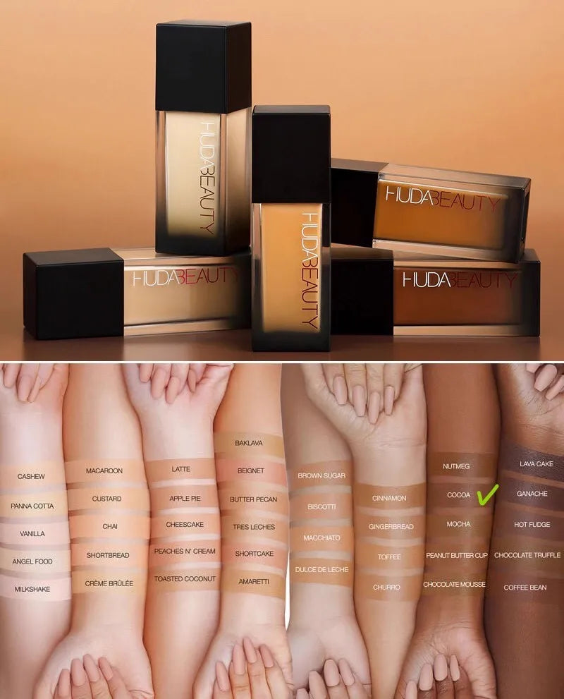 Luxury Makeup Foundation Liquid Flawless Matte Concealer Nourishing Long-Lasting Facial Concealed Pores Fine Breathable Cosmetic