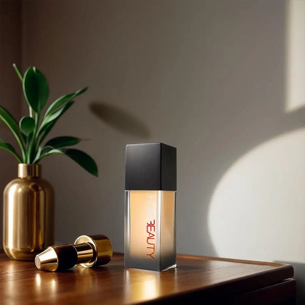New Huda Beauty Flawless Liquid Foundation powder Lasting No Shedding Makeup Control Oil Locking Moisture Create Zero Pore Base