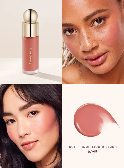 Rare Beauty Liquid Highlight Blush Positive Light Liquid Luminizer Blusher Makeup Eye Face Enlighten Enchant Outshine Lip Gloss