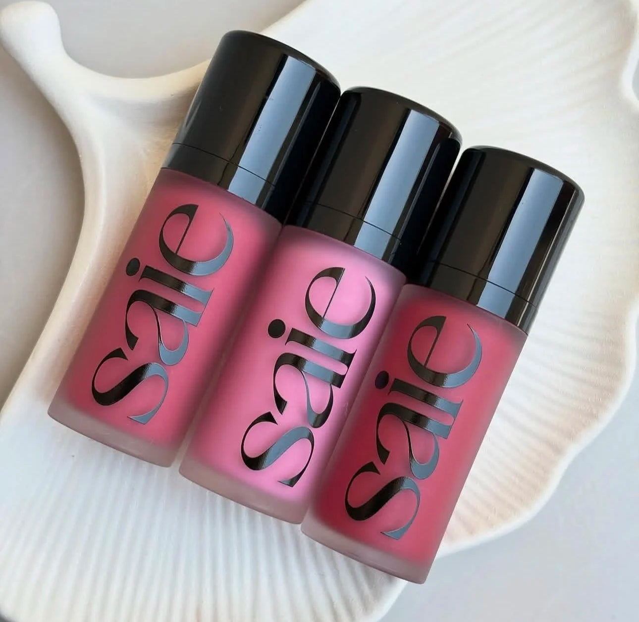 Saie High-gloss Gel Makeup Rose Pink Starglow Liquid Blush Hydrating Lasting Matte Rough Baby Chily Brand Face Glossy Sexy Blush