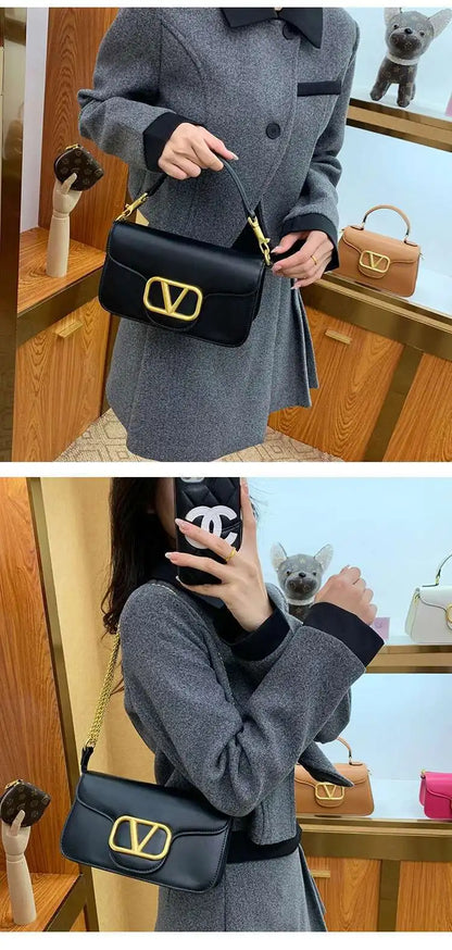 2025 New Underarm Women's Handbag Chain Shoulder Crossbody Bag Fashionable And Versatile High-quality Women's Bag Bolsa Feminina