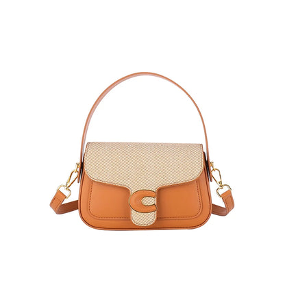 Stylish Quilted Women Messenger Bag - Waterproof Leather Crossbody Shoulder Bag With Adjustable Chain For Travel & Shopping