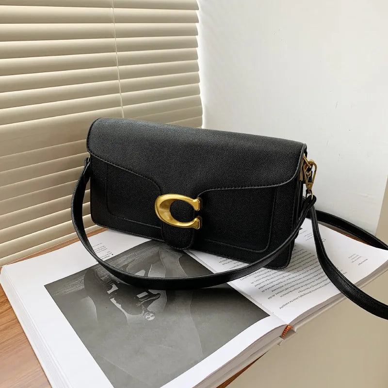 2025 New Handheld Chain Crossbody Bag Versatile Fragrance Underarm Shoulder Bag
