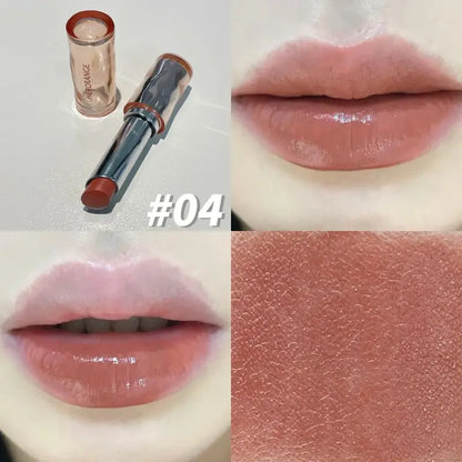HERORANGE delicate and beautiful, mirror light lipstick, light makeup, lip gloss, long-lasting moisturizing without fading