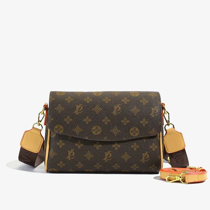 Fashionable Waterproof Messenger Bag for Women Designer Leather Crossbody Handbag Elegant Shoulder Purse