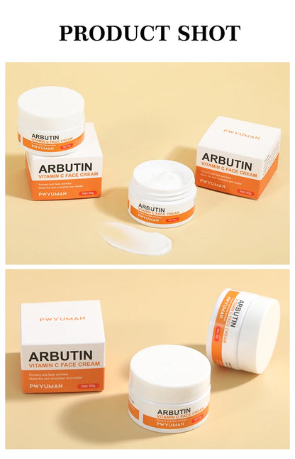 Vitamin C Whitening Freckles Cream Remove Dark Spots Melasma Niacinamide Lighten Melanin Anti-aging Brighten Skin Care Products