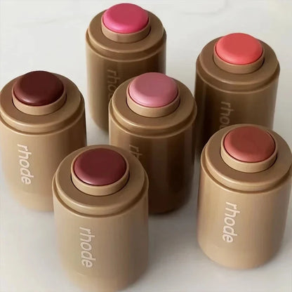 Hot Brands Powder Blusher Moisturizing Stick Nature Long Lasting Makeup Effect Waterproof Moisturizing Lipstick Lip Gloss Women