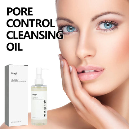 Pore-Control Cleansing Oil: Removes Makeup Gently, Cleans Pores, and Nourishes Skin