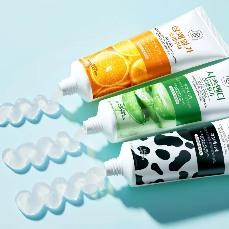 GONGPEI Vitamin C Facial Exfoliating Face Gel Whitening Creams Moisturizing Exfoliator Face Cleanser Korean Skin Care Cosmetics