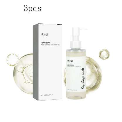 Pore-Control Cleansing Oil: Removes Makeup Gently, Cleans Pores, and Nourishes Skin