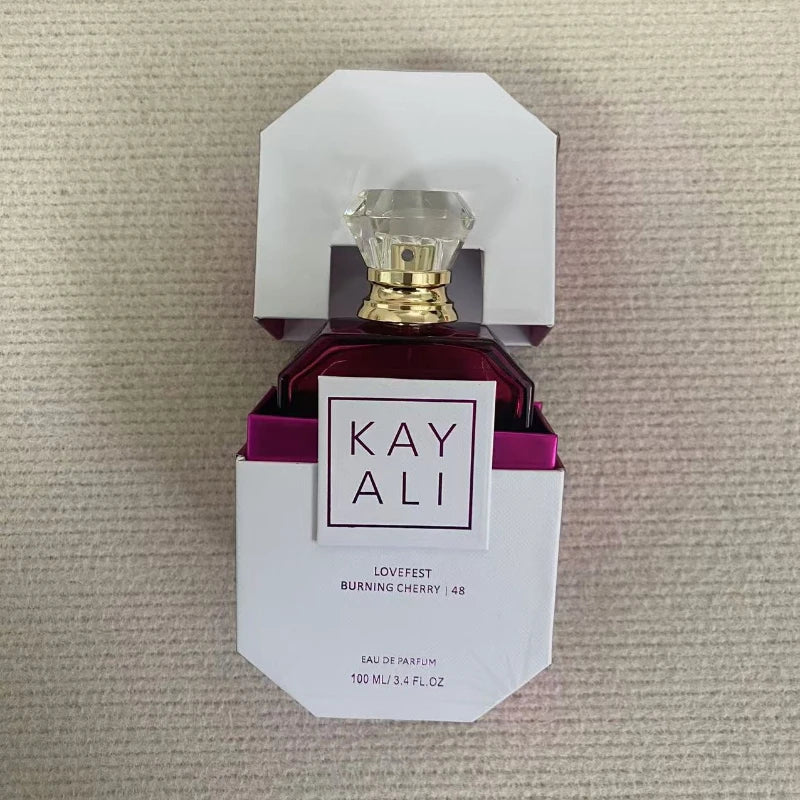 KAY ALI Elegant Women’s Perfume 100ml Alluring Fruity Floral Scent with Warm Woody Base for A Long-Lasting Romantic Impression