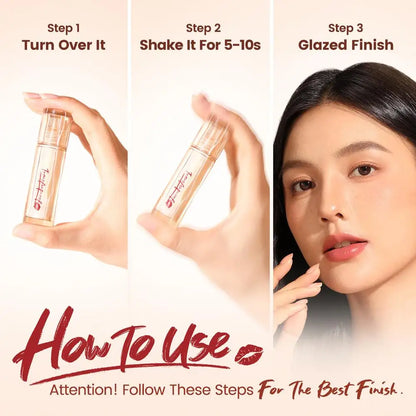 Moisturizing non-stick cup lip glaze long lasting natural Mirror Water Gloss Lipstick Lip beauty Makeup Cosmetics