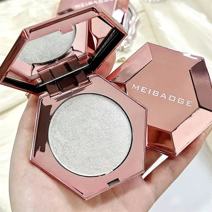 Diamond Highlighter Facial Bronzer Palette Platinum Shimmer Face Contour Powder Flash Body Base Illuminator - Water Light Makeup