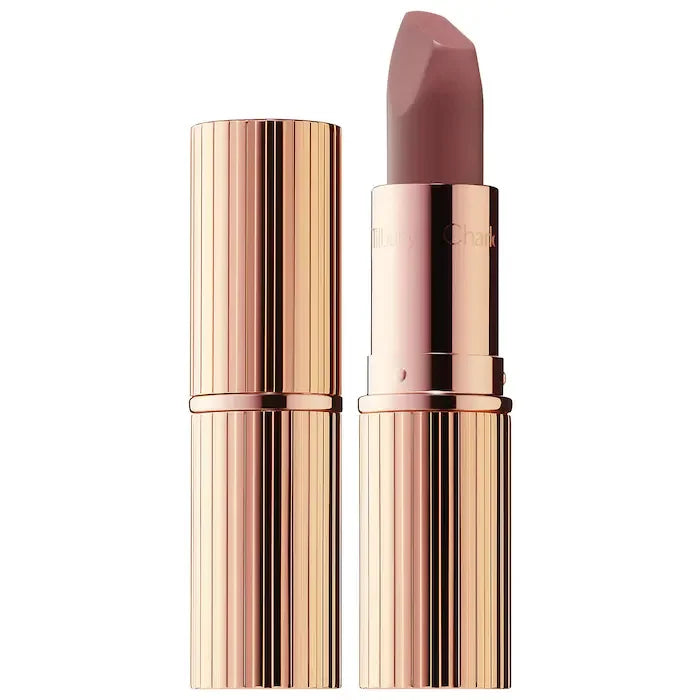 Charlotte Tilbury Shimmer Makeup Air Cushion Lip Gloss Small Gold Tube 7-color Lipstick Show Complexion Celebrity Same Makeup