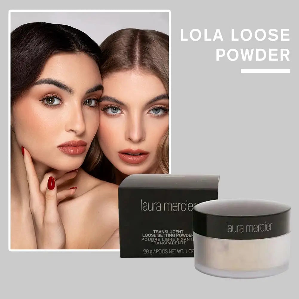 Loose Powder Makeup Oil Control Matte Setting Powder Makeup Long-Lasting Translucent Mist Face Setting Powder Natural lightweigh
