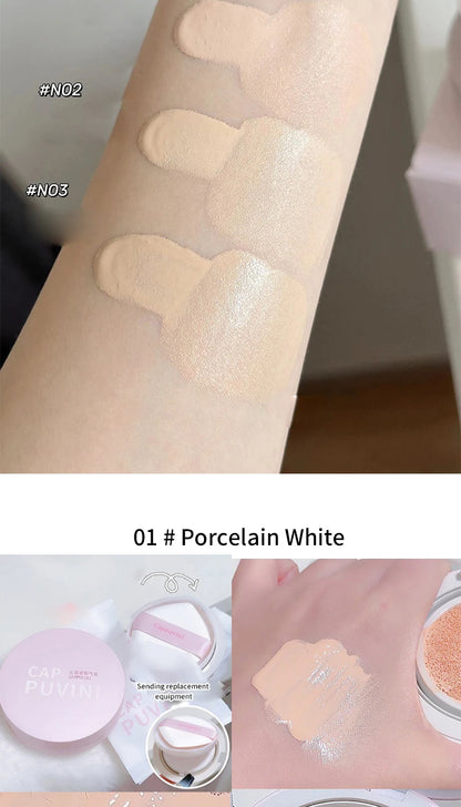 Moisturizing Concealer Air Cushion Natural Makeup Holding Water Resistant Cream Skin Foundation