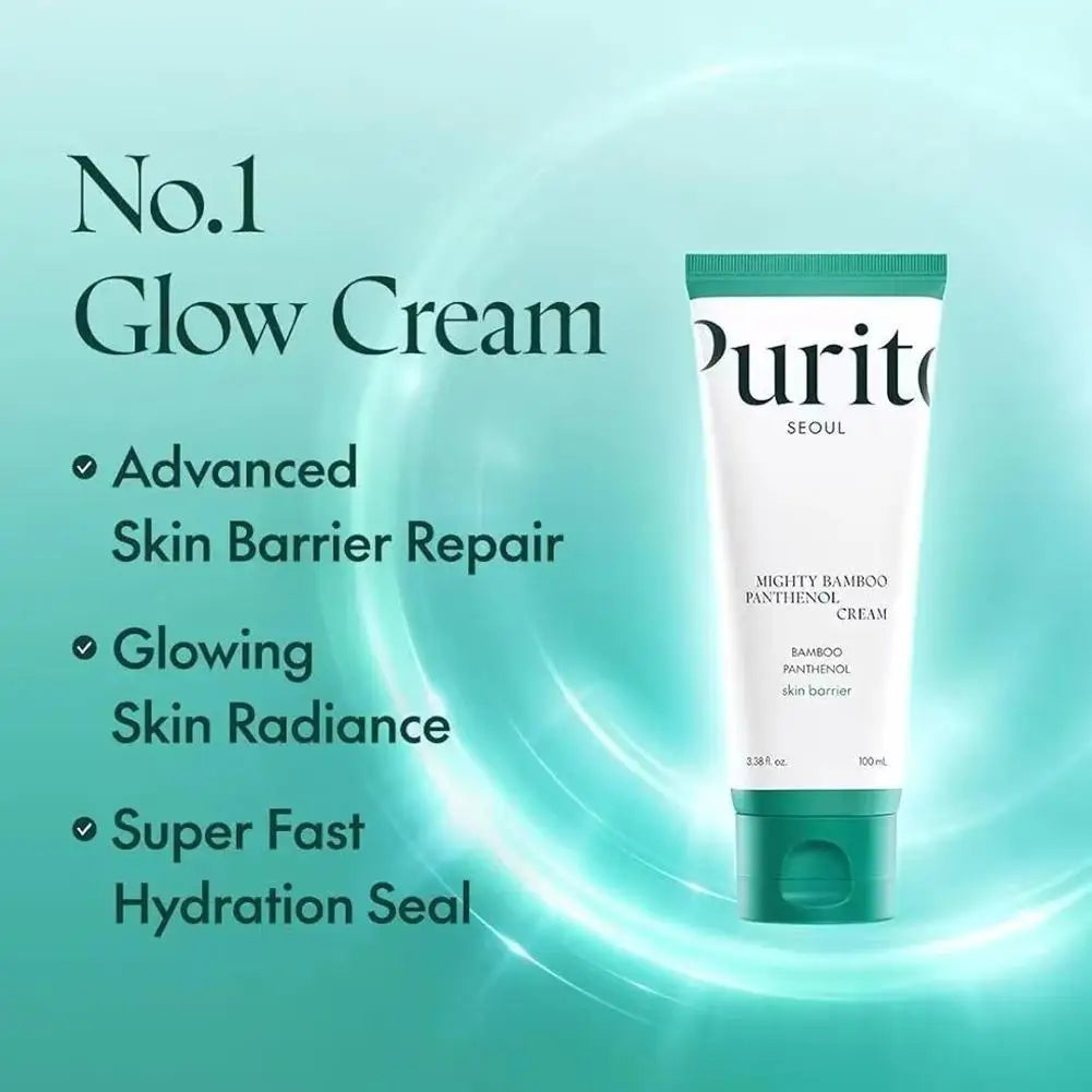 Korean Purito Centella Asiatica Facial Serum For All Skin Type Soothing Calming Moisturizing Bamboo Essence Cream Skin Care