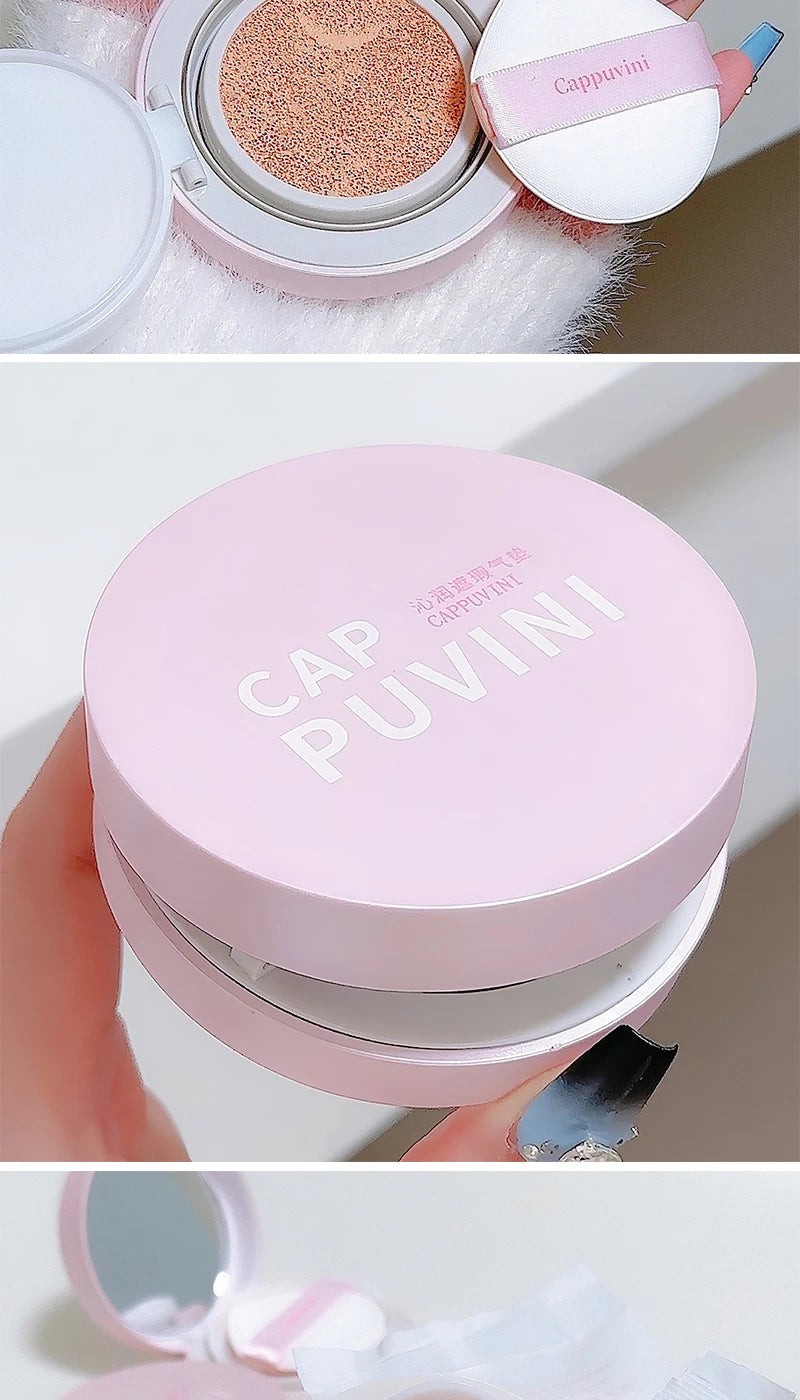 Moisturizing Concealer Air Cushion Natural Makeup Holding Water Resistant Cream Skin Foundation