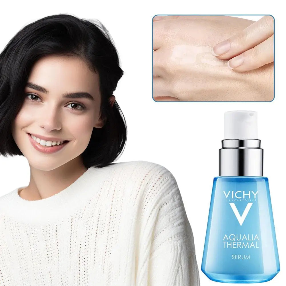 Vichy Aqualia Thermal Hydrating Serum, 48 - hour Moisture, Deep moisturizing, skin repair, nourishing the skin 30ml